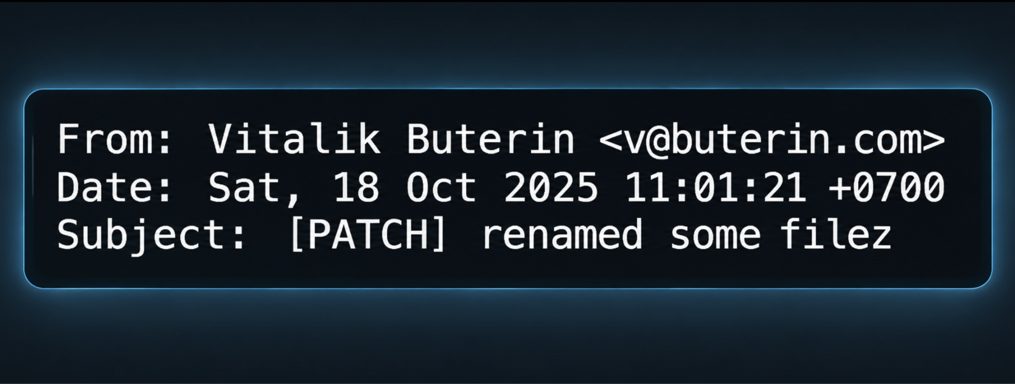 Git commit metadata exposing identity information